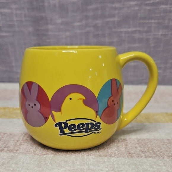 Yellow Mug with Easter Design - Picture 1 of 8